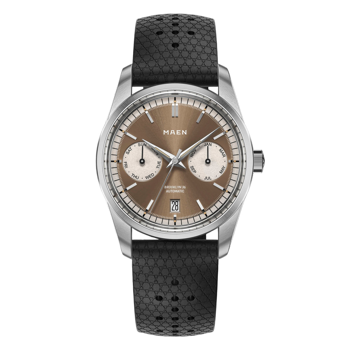MAEN M5.1.6 Brooklyn 36 Triple Calendar Automatic Watch