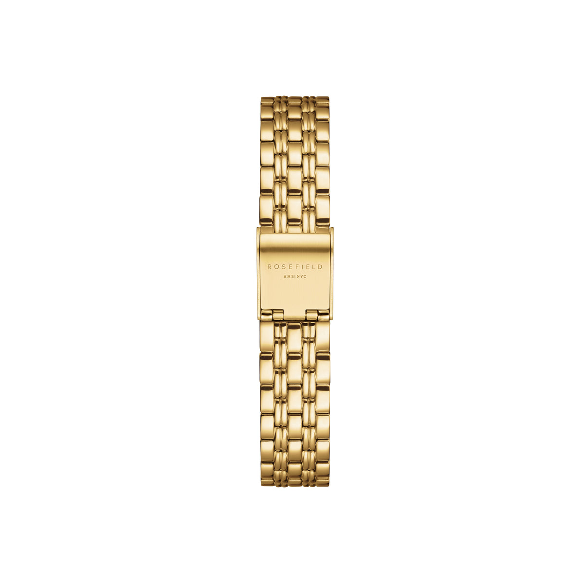 Rosefield Small Edit Chocolate Brown Dial Gold-Tone Bracelet Watch SEBGSG-SE05