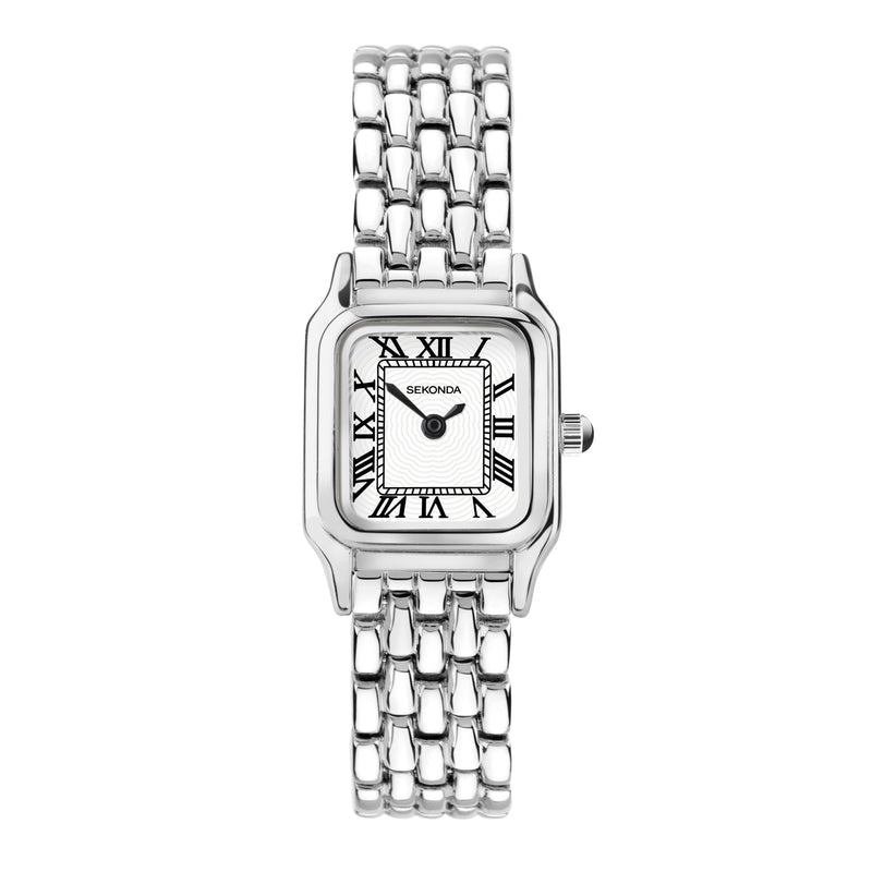 Sekonda Heritage Monica Silver Watch SK40143