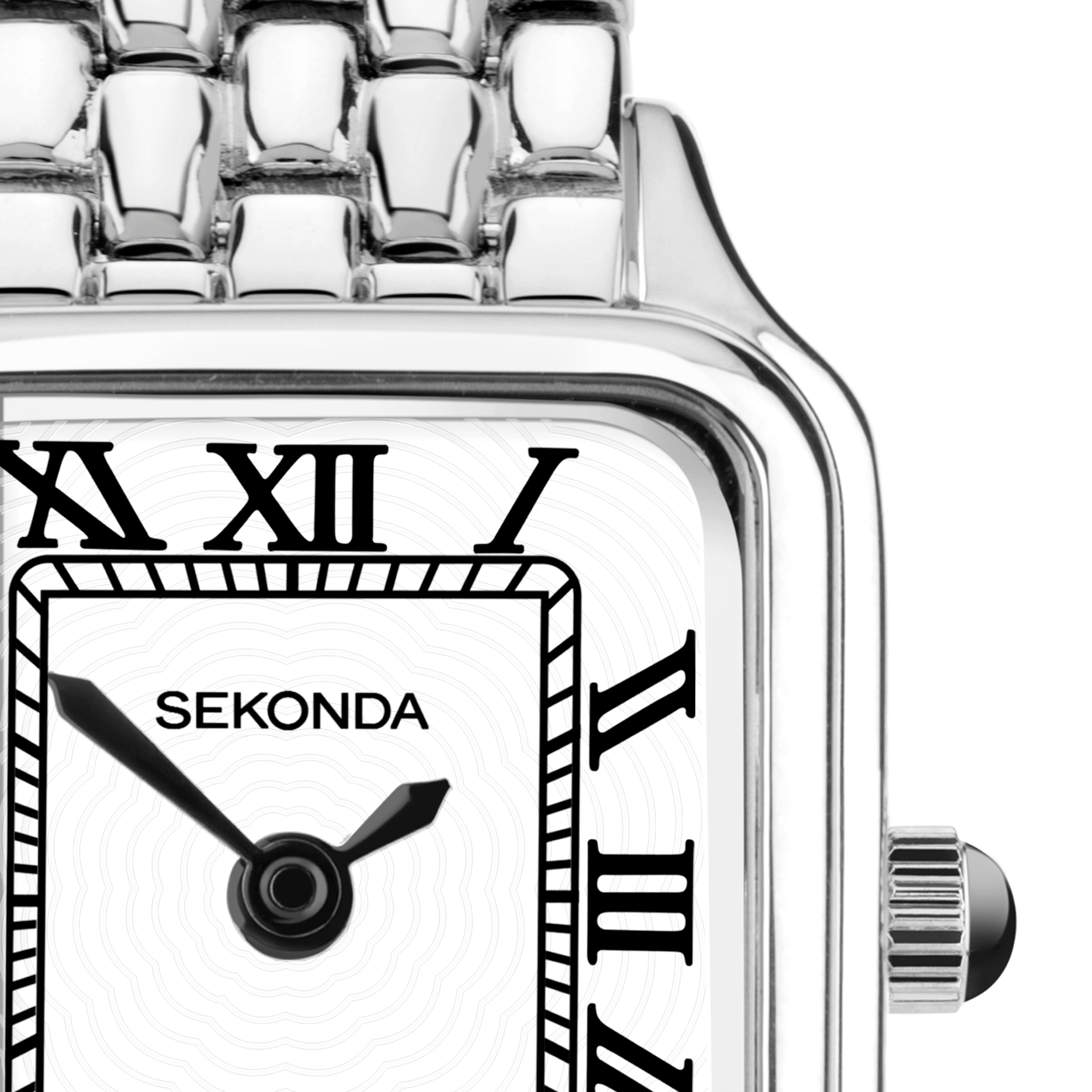 Sekonda Monica Silver Womens Watch Classic Stainless Steel Elegance