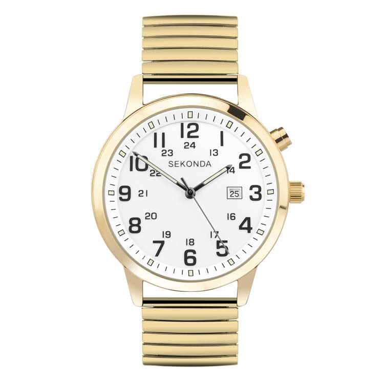 Sekonda Classic Stainless Steel White Dial Watch SK30128