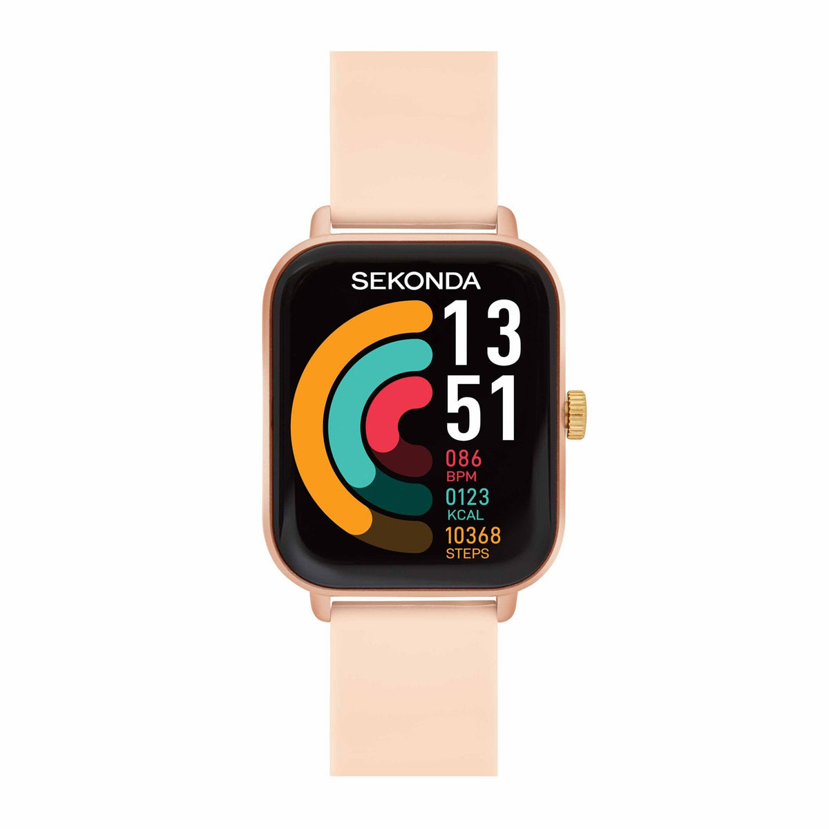 Sekonda Motion X LCD Display 36mm Unisex Watch Pink SK30293