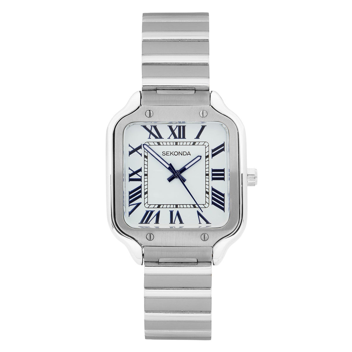 Sekonda Rene White Dial 29mm Womens Watch Silver SK40737
