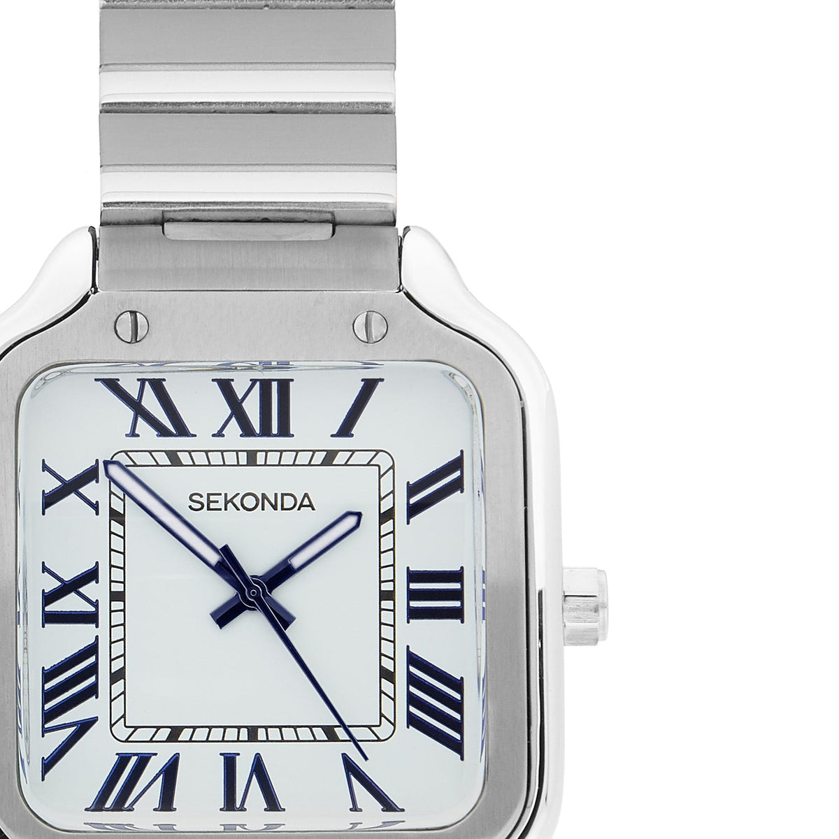 Sekonda Rene White Dial 29mm Womens Watch Silver SK40737