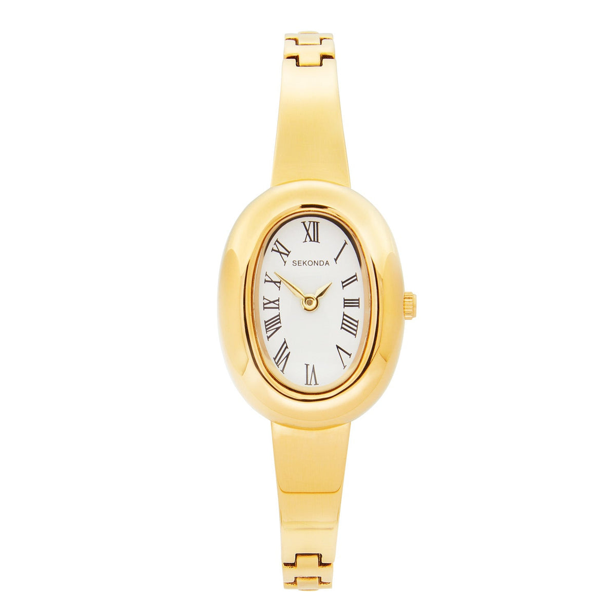 Sekonda Bellamy White Dial 23mm Womens Watch Gold SK40741