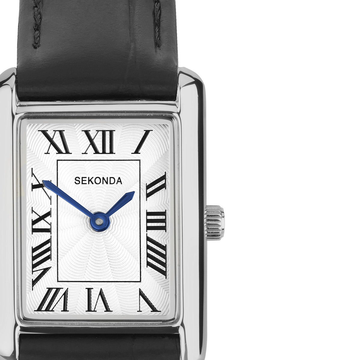 Sekonda Colette White Dial 22mm Womens Watch Black SK40744