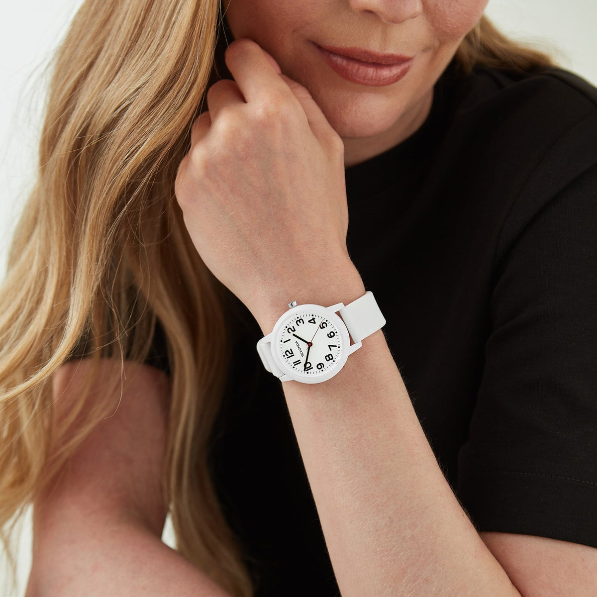 Sekonda Nova White Dial White Silicone Unisex Watch SK40799 view 2