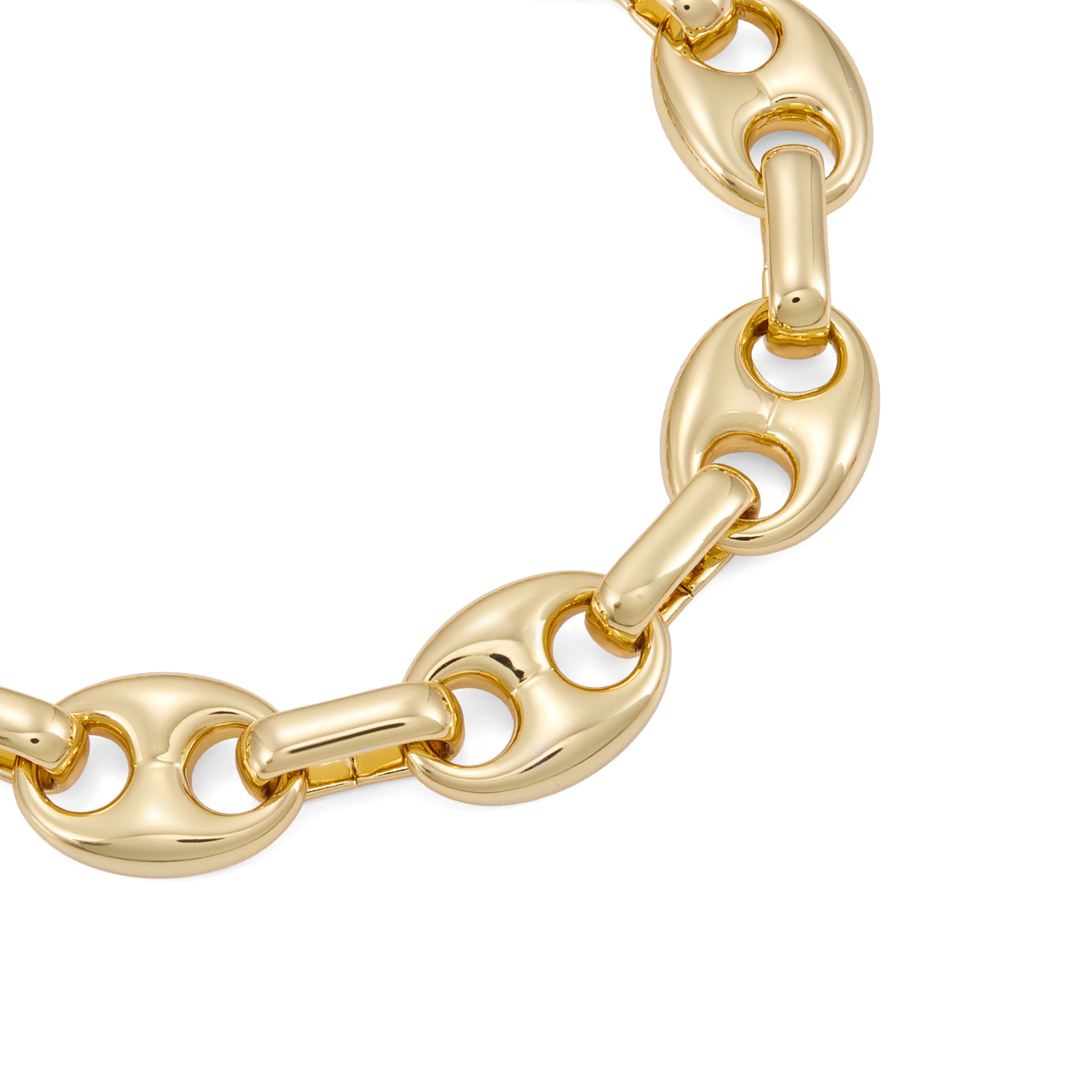 Skagen Moderne Stak Gold-Tone Brass Chain Bracelet SKJ5016710