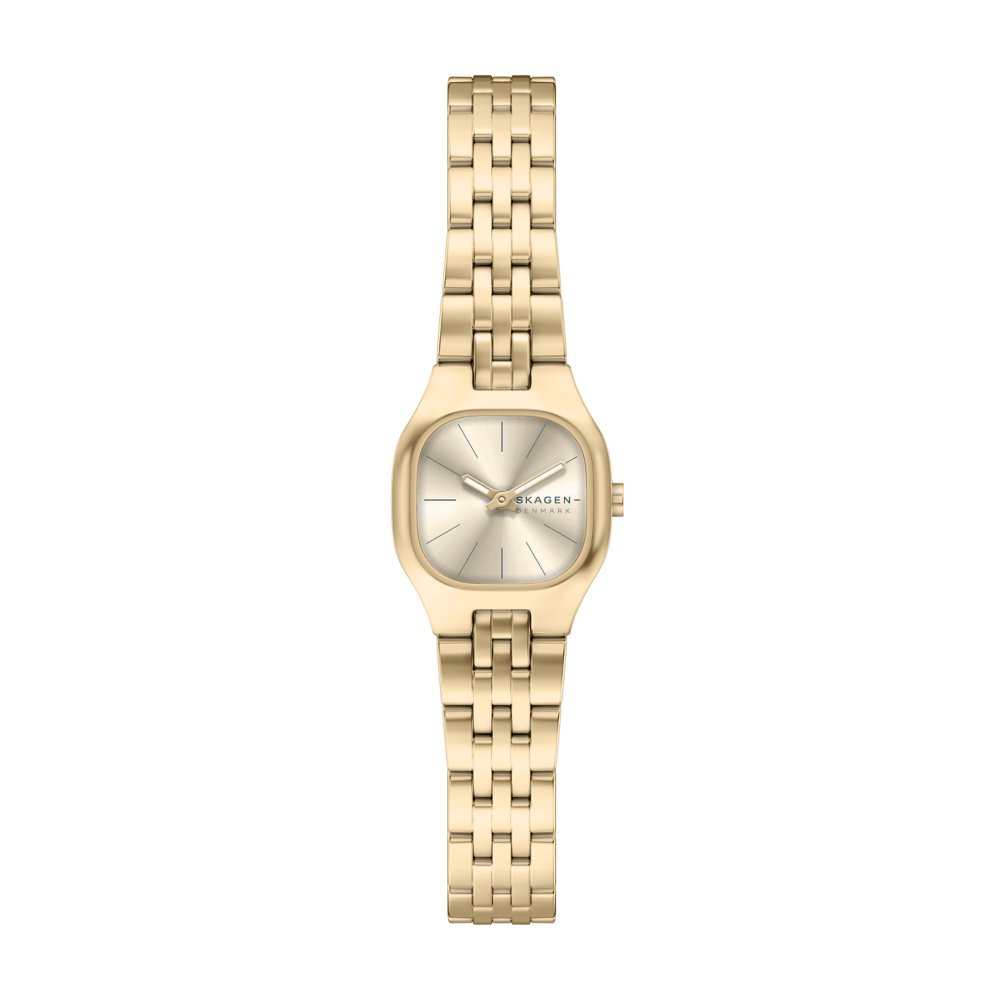 Skagen Mellem Micro Two-Hand Gold Stainless Steel Women's Watch SKW3177
