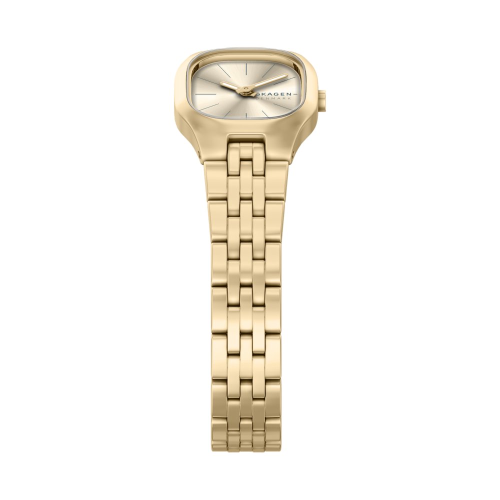Skagen Mellem Micro Two-Hand Gold Stainless Steel Women's Watch SKW3177