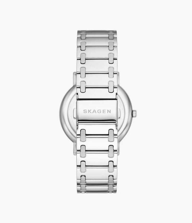 Skagen Signatur Classic Silver Watch with Three-Hand - SKU SKW6912