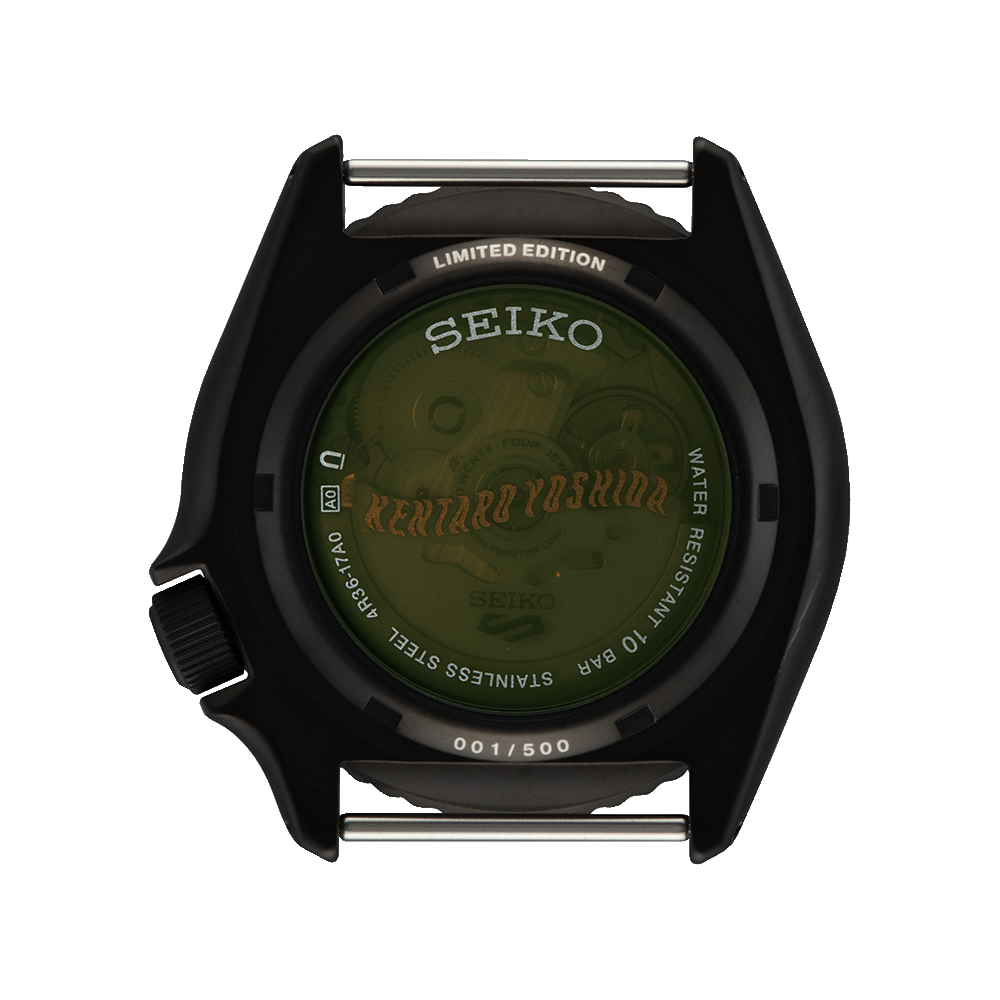 Seiko 5 Kentaro Yoshida Limited Edition “Time Goes by Forever” Olive SRPL27K