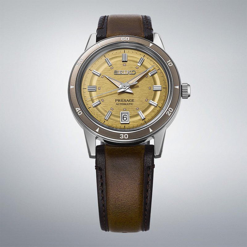 Seiko Presage Style 60s Leather Band SRPL75J