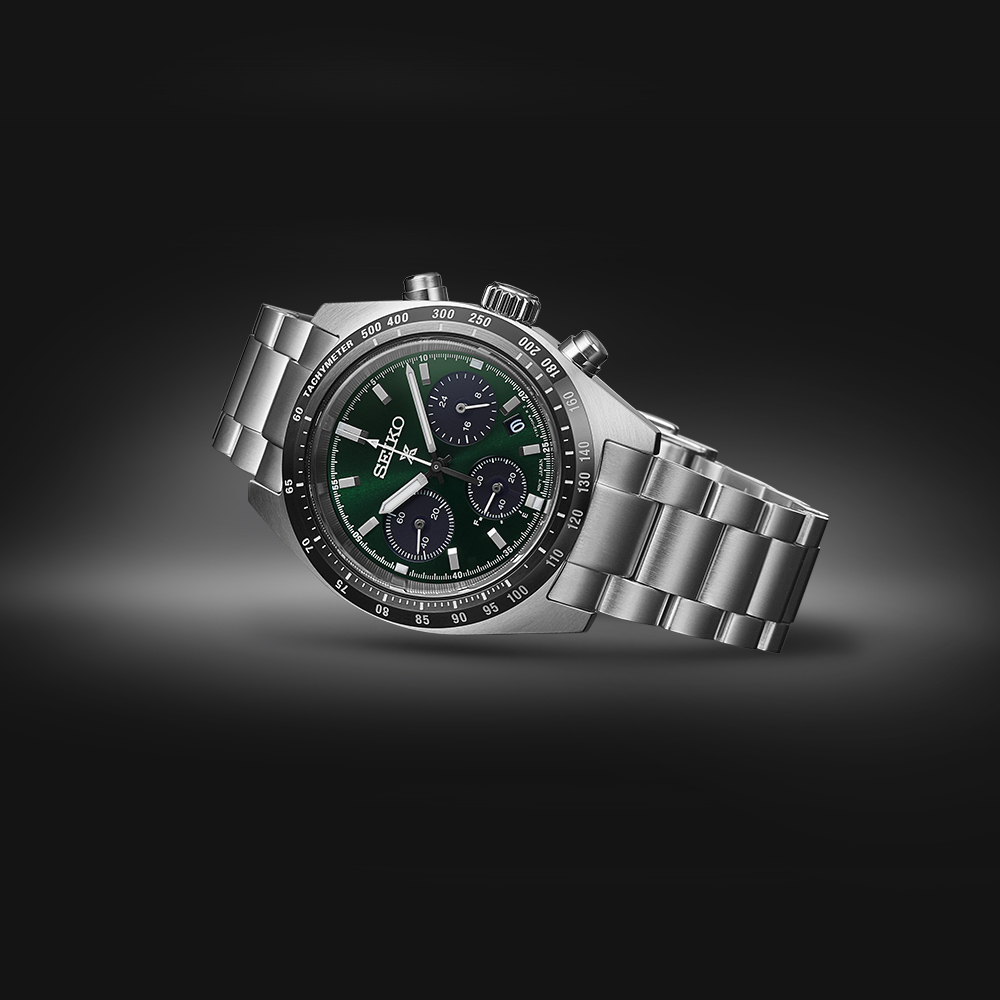 Seiko Prospex Solar Chronograph Green Speedtimer SSC933P