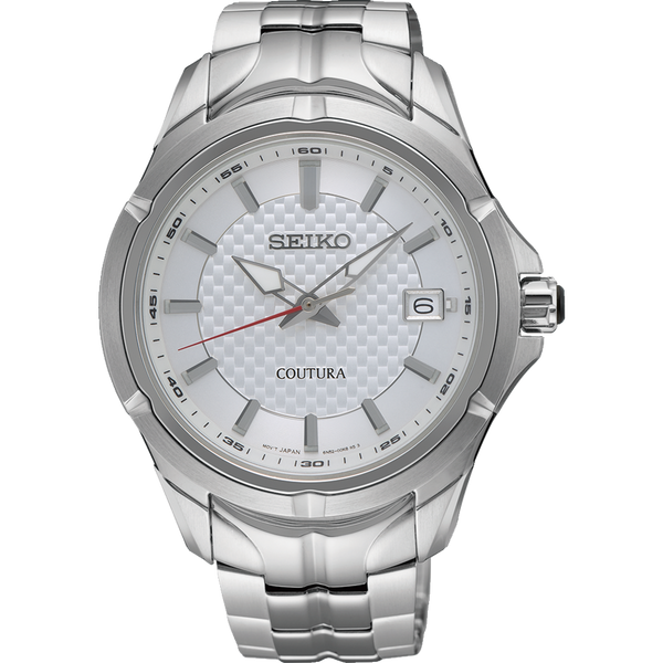 Seiko Coutura White Dial Stainless Steel Watch SUR565P-9