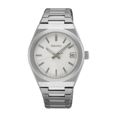 Seiko Conceptual Series White Dial Stainless Steel Watch SUR573P