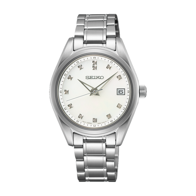 Seiko Conceptual Series White Dial Stainless Steel Watch SUR579P