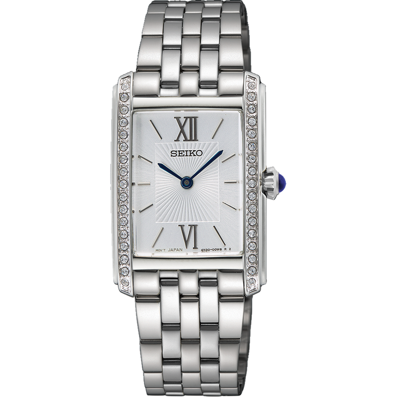 Seiko Conceptual Series Silver Dial Stainless Steel Watch SWR091P