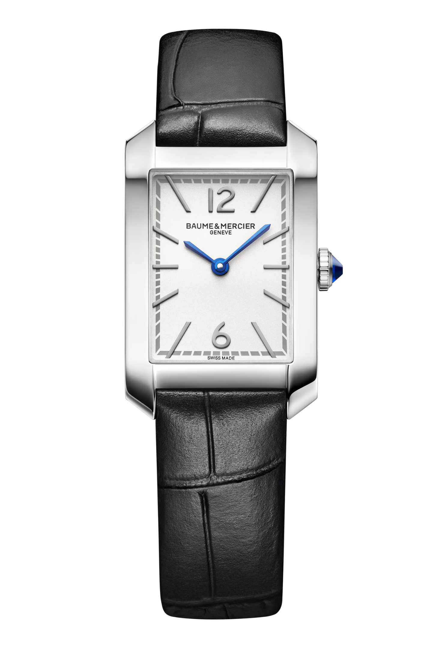 Baume & Mercier Hampton White Dial Quartz 35 x 22mm Watch M0A10795