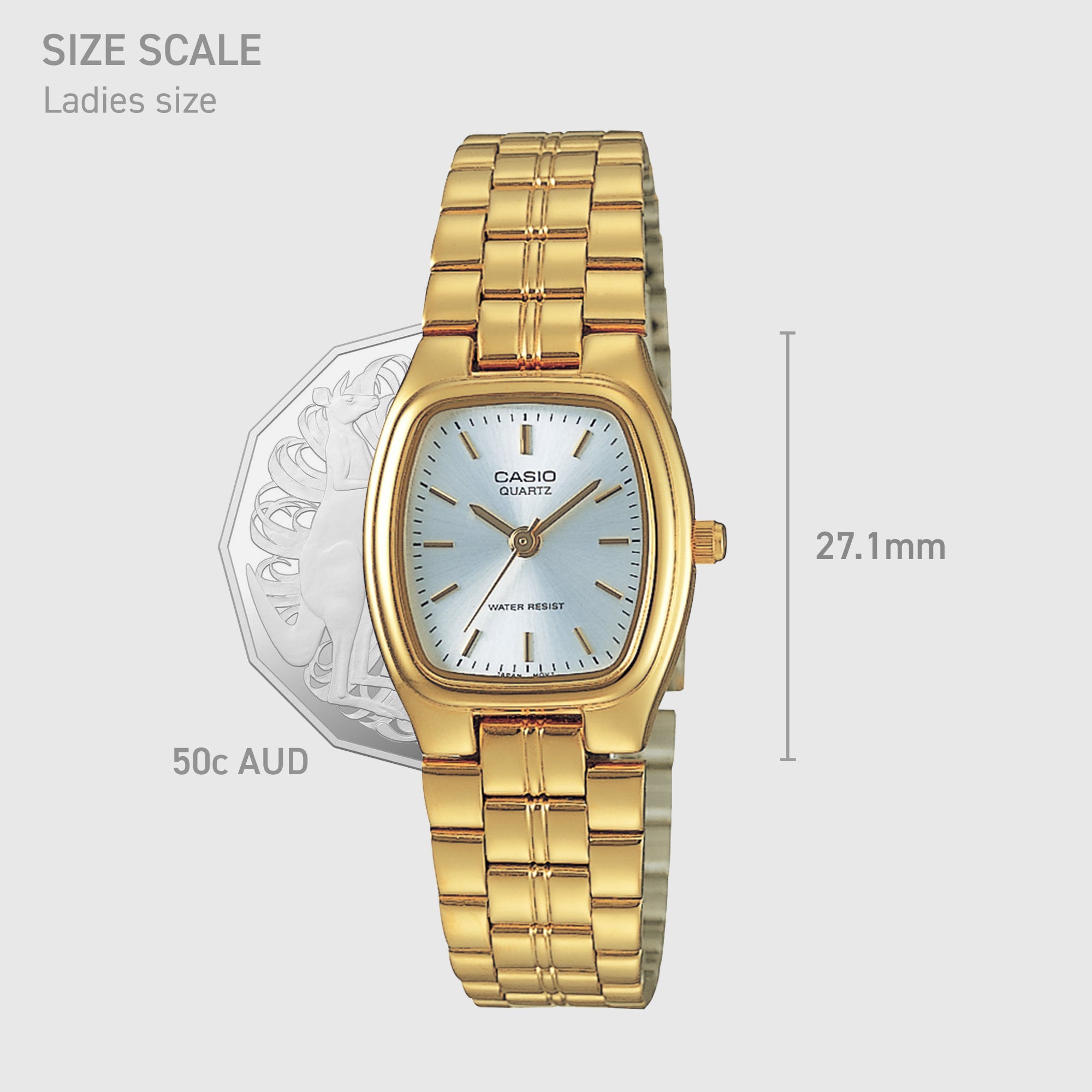 Casio Vintage LTP1169N-7A silver women's analogue watch