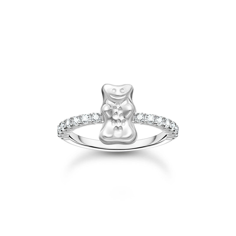 THOMAS SABO Ring with Silver HARIBO goldbear and zirconia