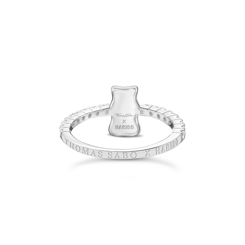 THOMAS SABO Ring with Silver HARIBO goldbear and zirconia