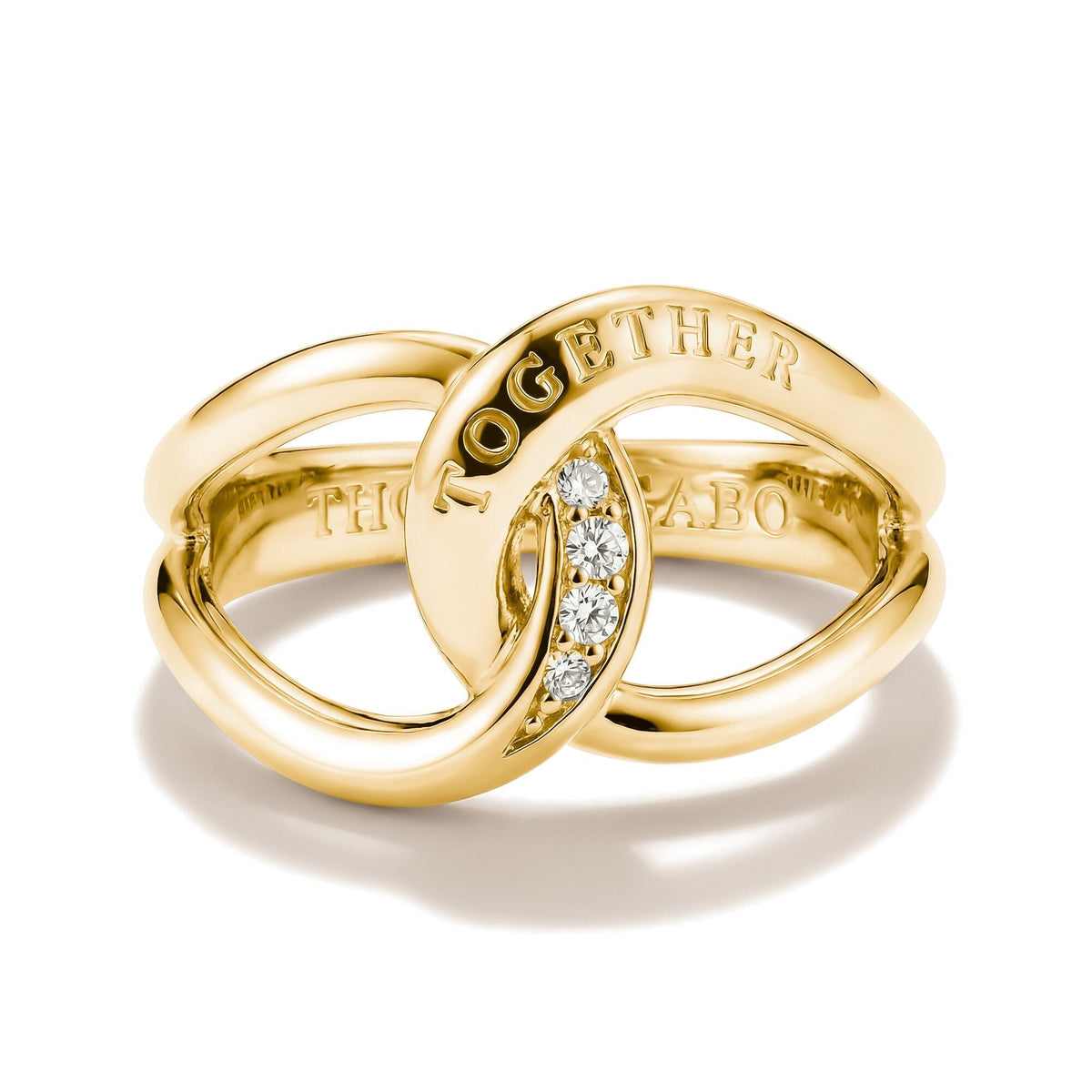 Thomas Sabo Ring Together with zirconia TR2547MY50