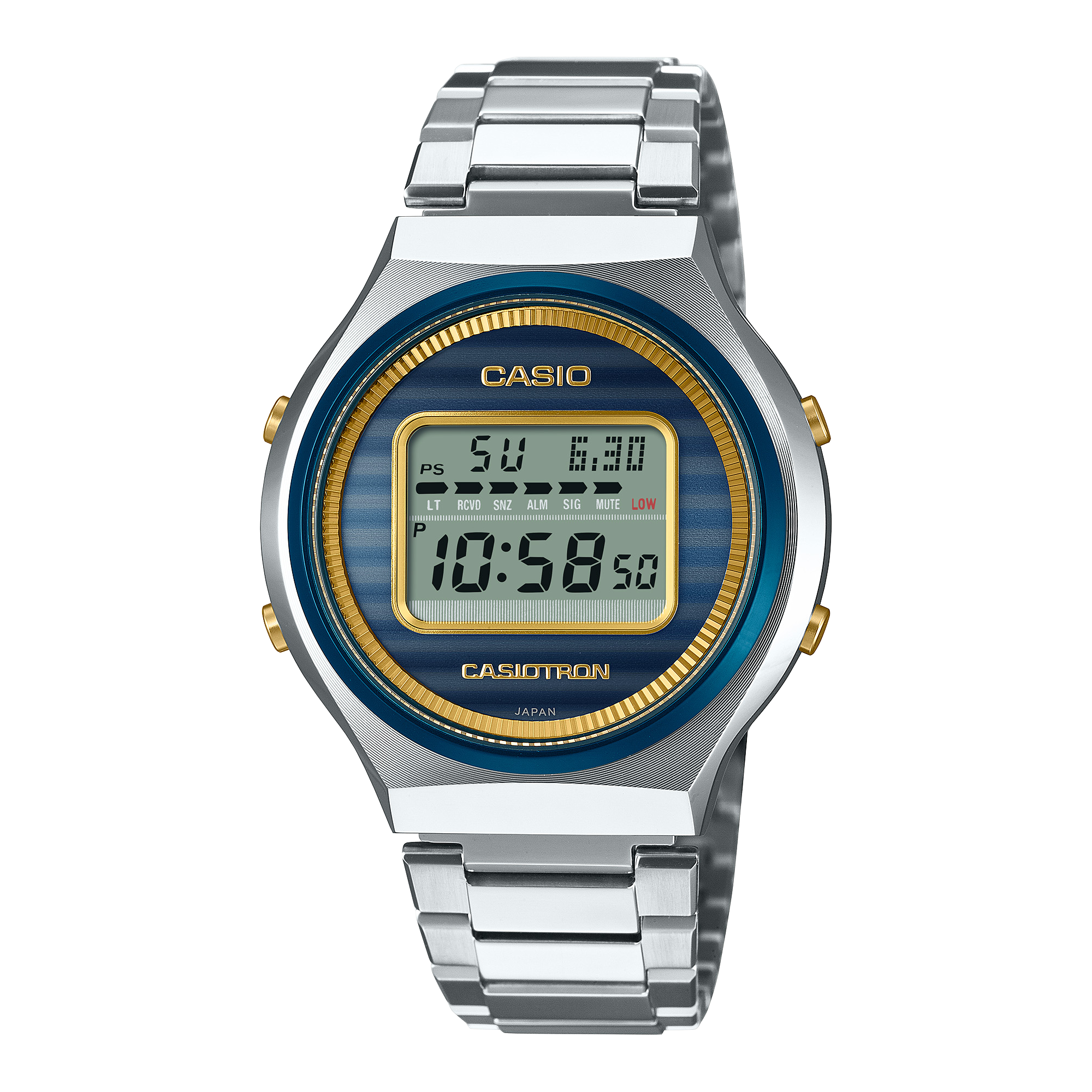 Casio 50th Anniversary Sky and Sea Stainless Steel Watch TRN50SS-2A