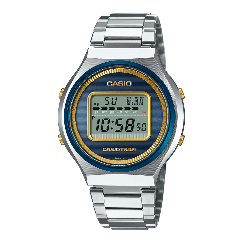 Casio 50th Anniversary Sky and Sea Stainless Steel Watch TRN50SS-2A