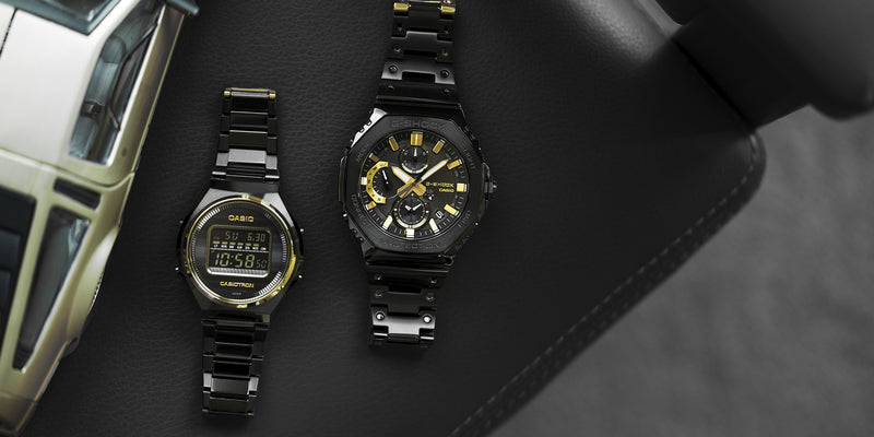 G-Shock Full Metal Black Dial Black Resin Band Watch GMCB2100ZE-1A