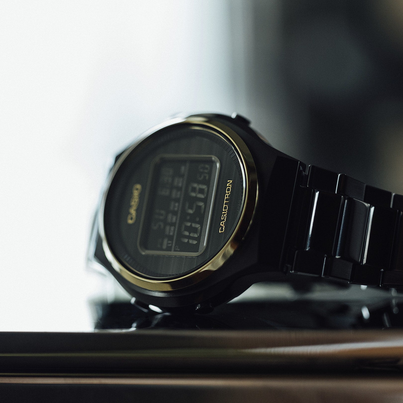 Casio Casiotron Black Watch TRN50ZE-1A | Watch Direct
