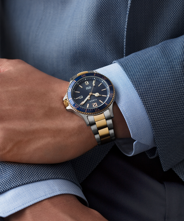 Timex Harborside 42mm Bracelet Watch TW2R64700 Watch Direct