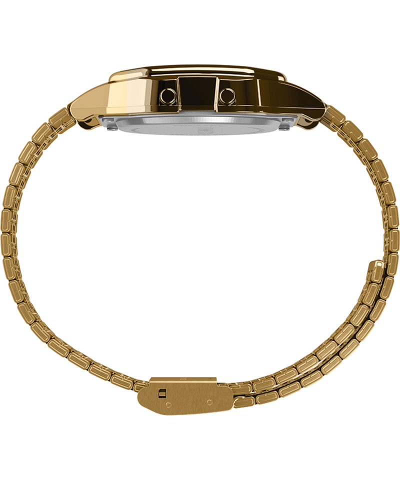 Timex T80 34mm Gold Watch TW2R79200