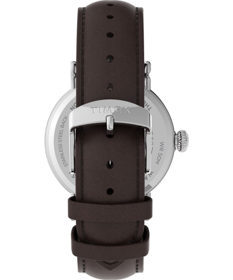 Timex Standard 40mm Leather Strap Watch TW2V27800