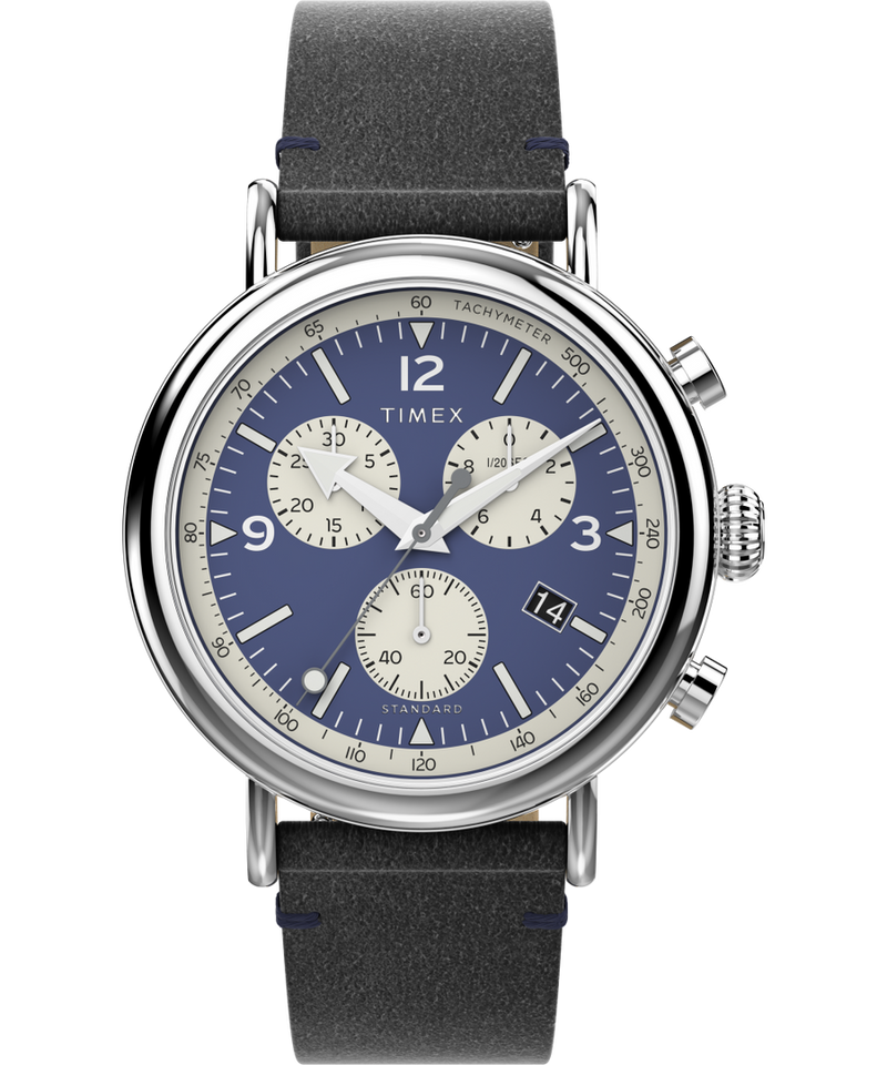 Timex standard chronograph 41mm fabric strap watch online