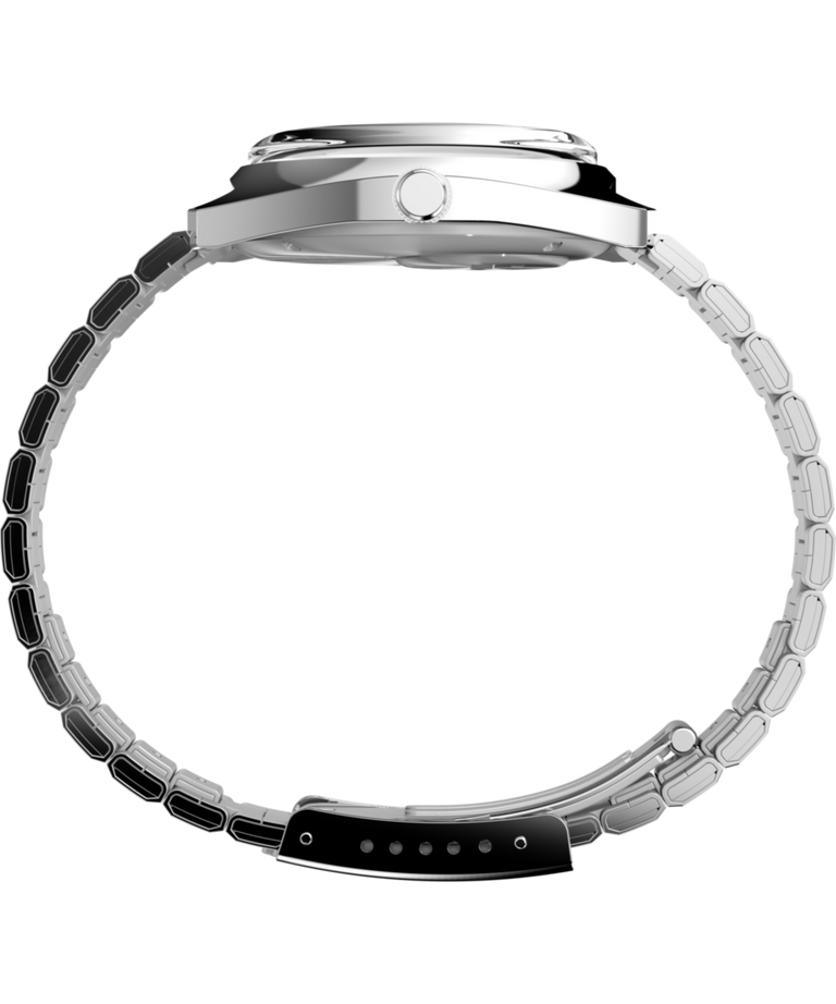 Q Timex 1975 Enigma Reissue 37mm Stainless Steel Bracelet Watch TW2W59800