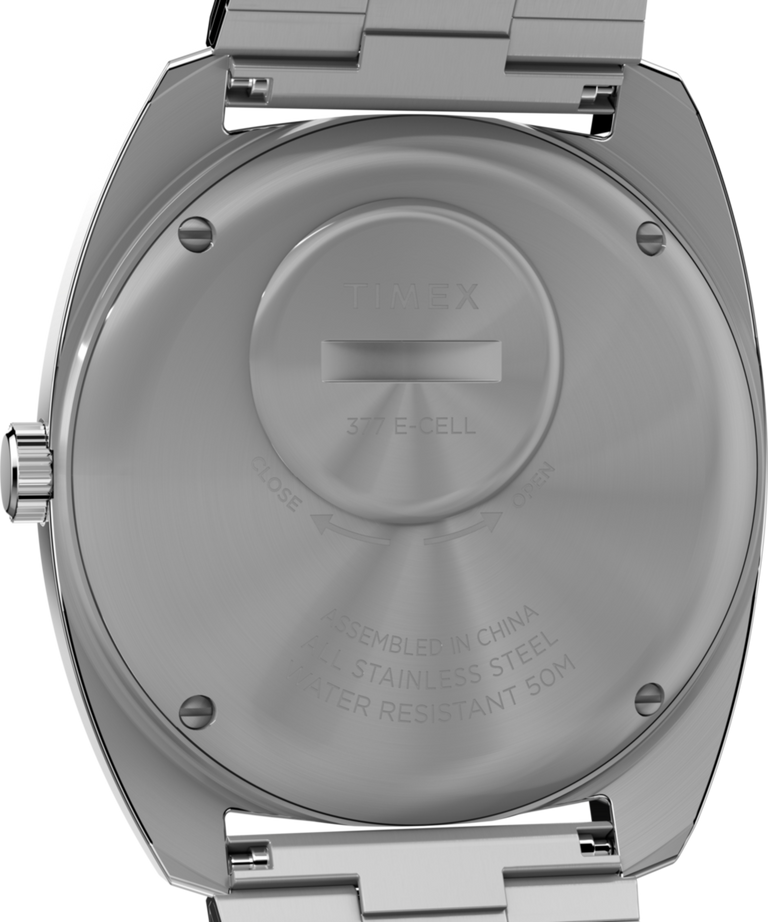 Q Timex 1975 Enigma Reissue 37mm Stainless Steel Bracelet Watch TW2W59800