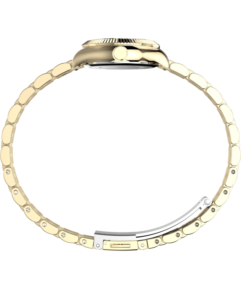 Timex Legacy Mini Pink Dial Gold Stainless Steel Quartz Watch TW2W90800