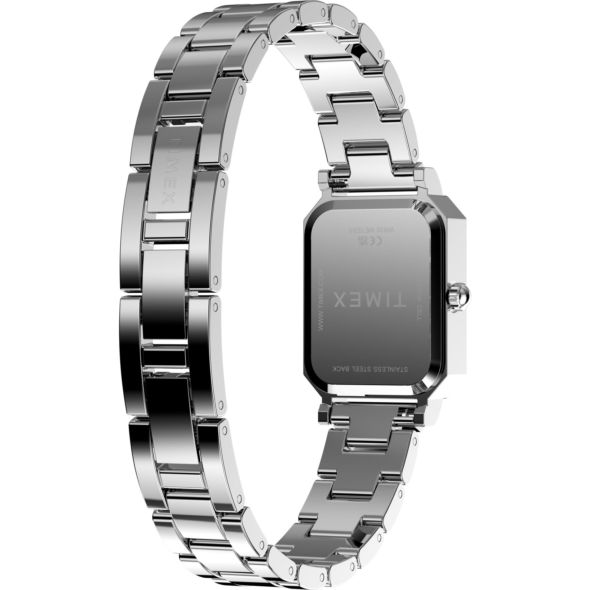 Timex Dress Silver Case and Stainless Steel Band Women's Watch TW2Y57900