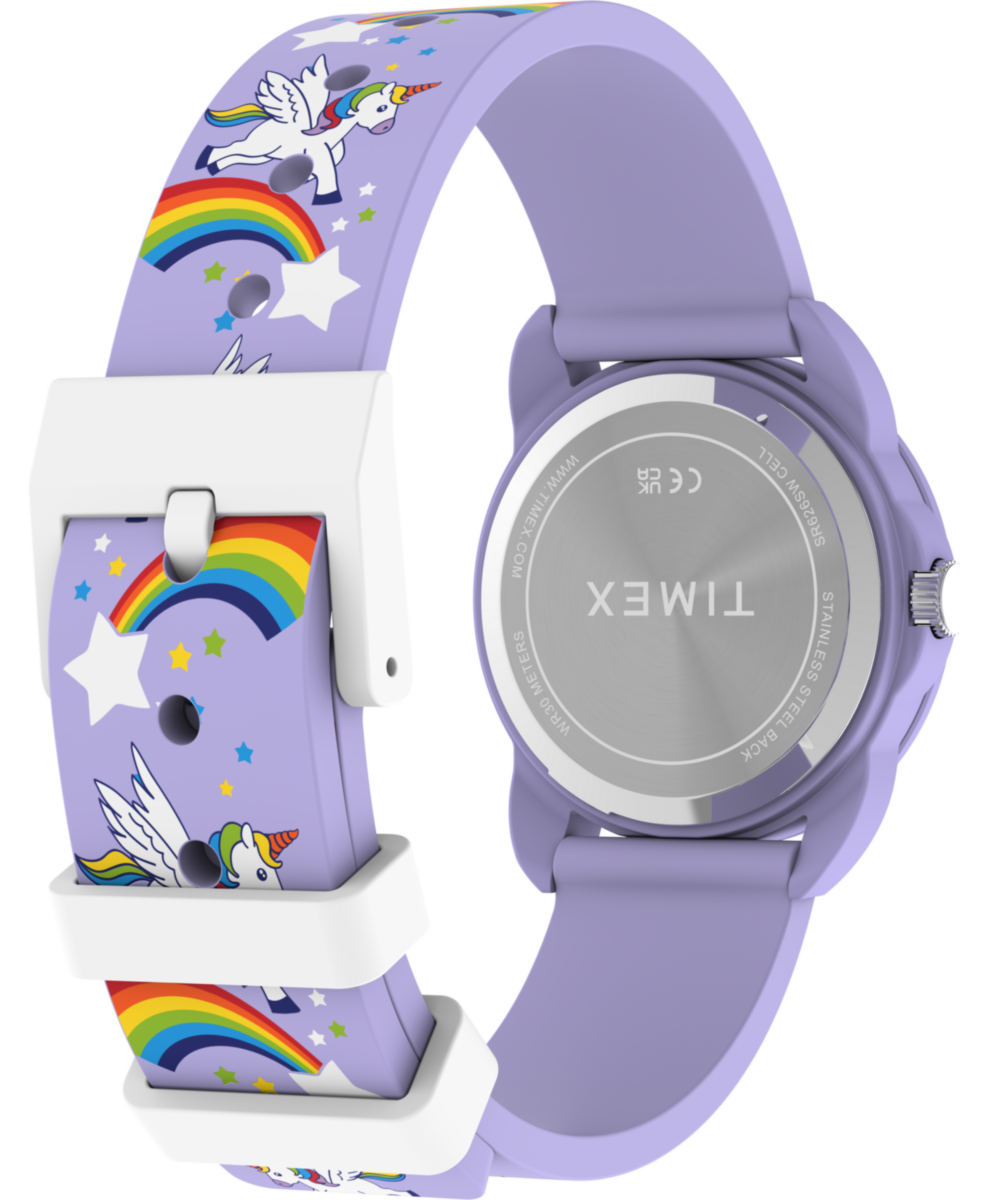 Timex Kids Time Teacher Purple Watch TW2Y59600