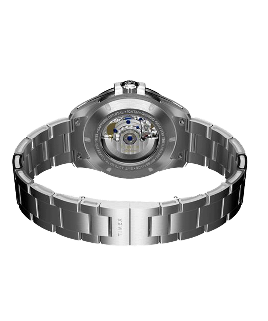 Timex Atelier Swiss Automatic GMT M1A Stainless Steel Men's Watch TW2Y72300