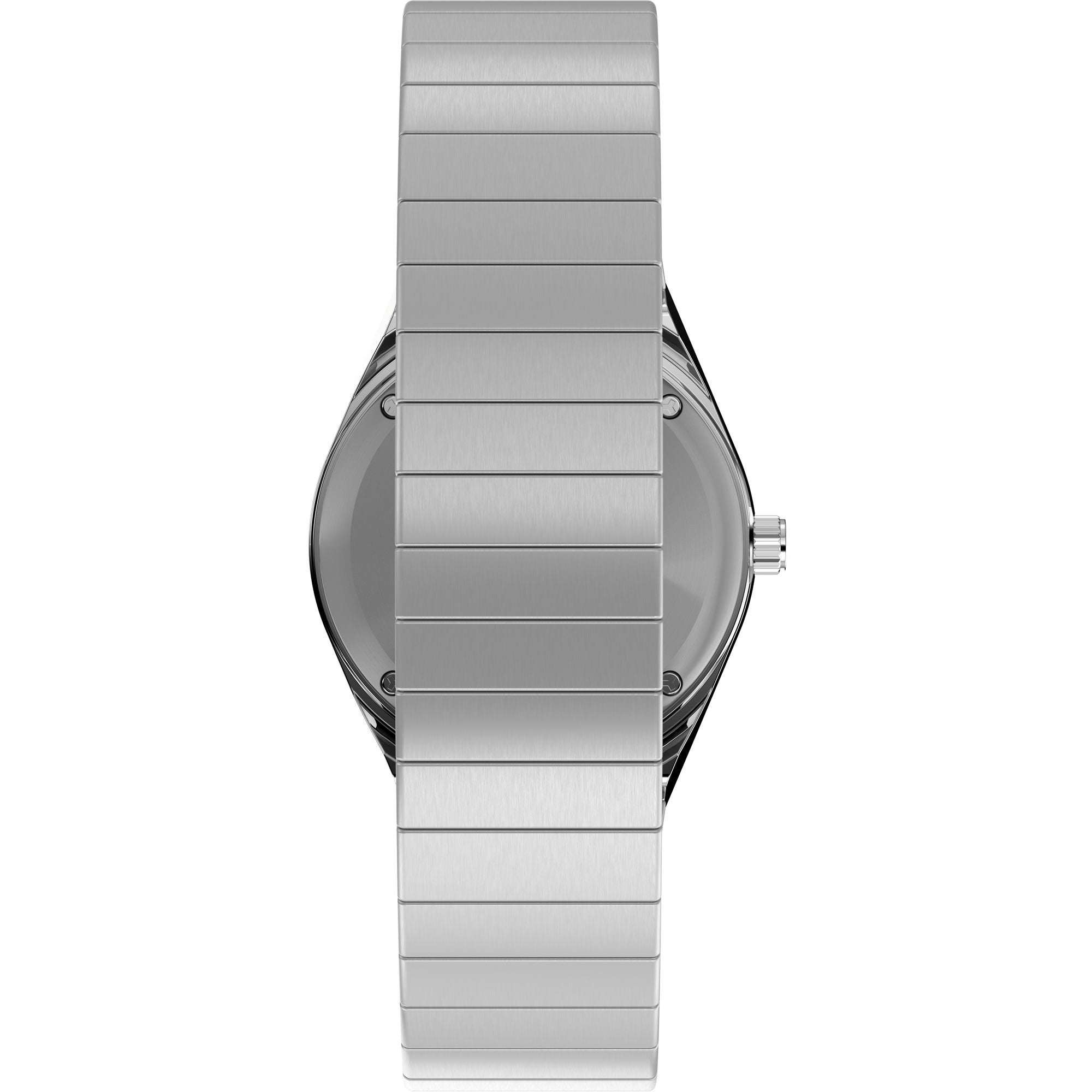 Timex Q Time 30mm Blue Dial Silver Expansion Band Women's Watch TW2W77300