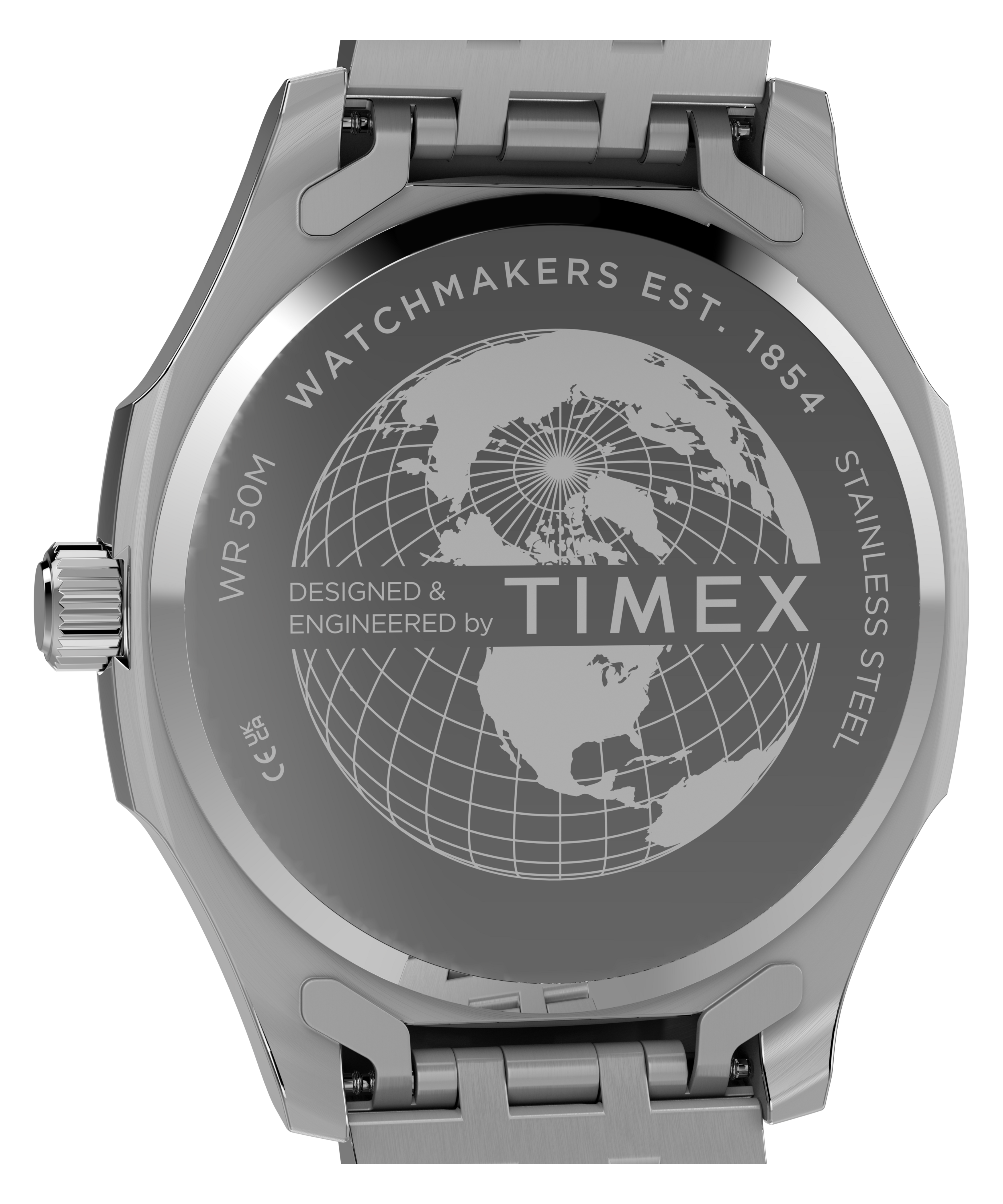 Timex Marquee 41mm Blue Dial Stainless Steel Bracelet Watch TW2Y91500