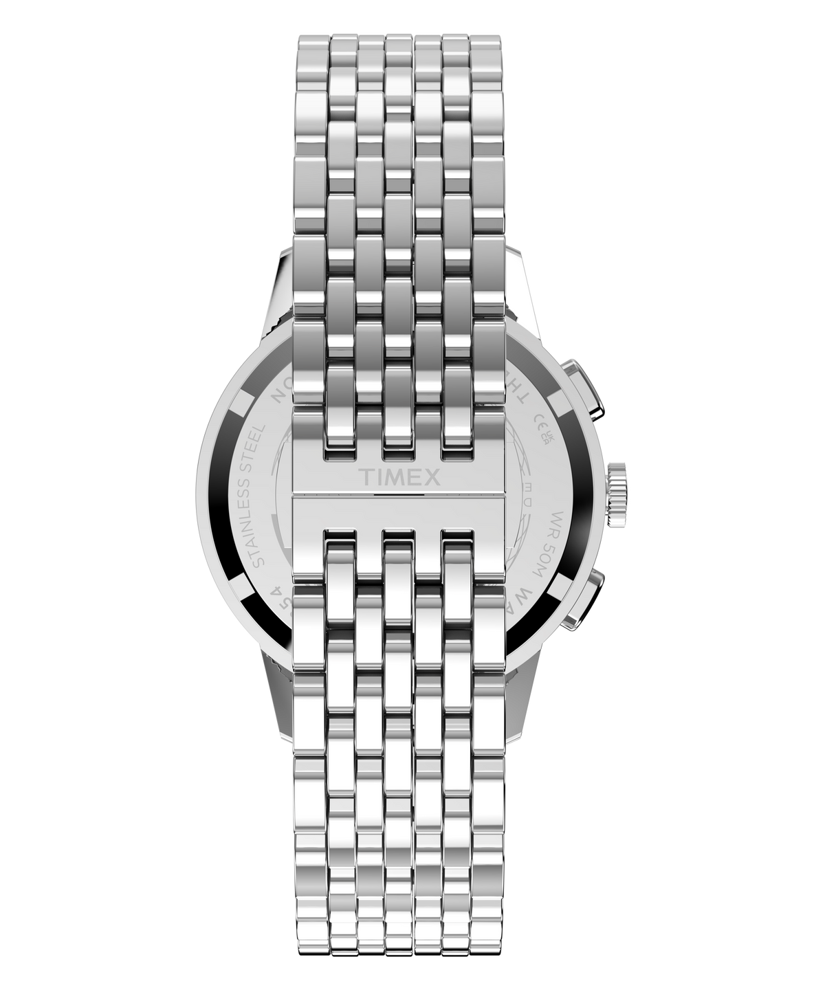 Timex Marlin Neo Classic Chronograph 40mm Cream Dial Stainless Steel Watch TW3A00300