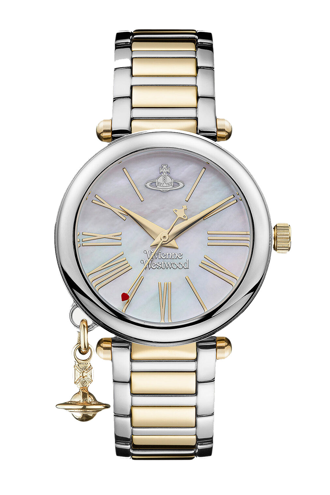 Vivienne Westwood Mother Orb 32MM Watch Gold Two Tone