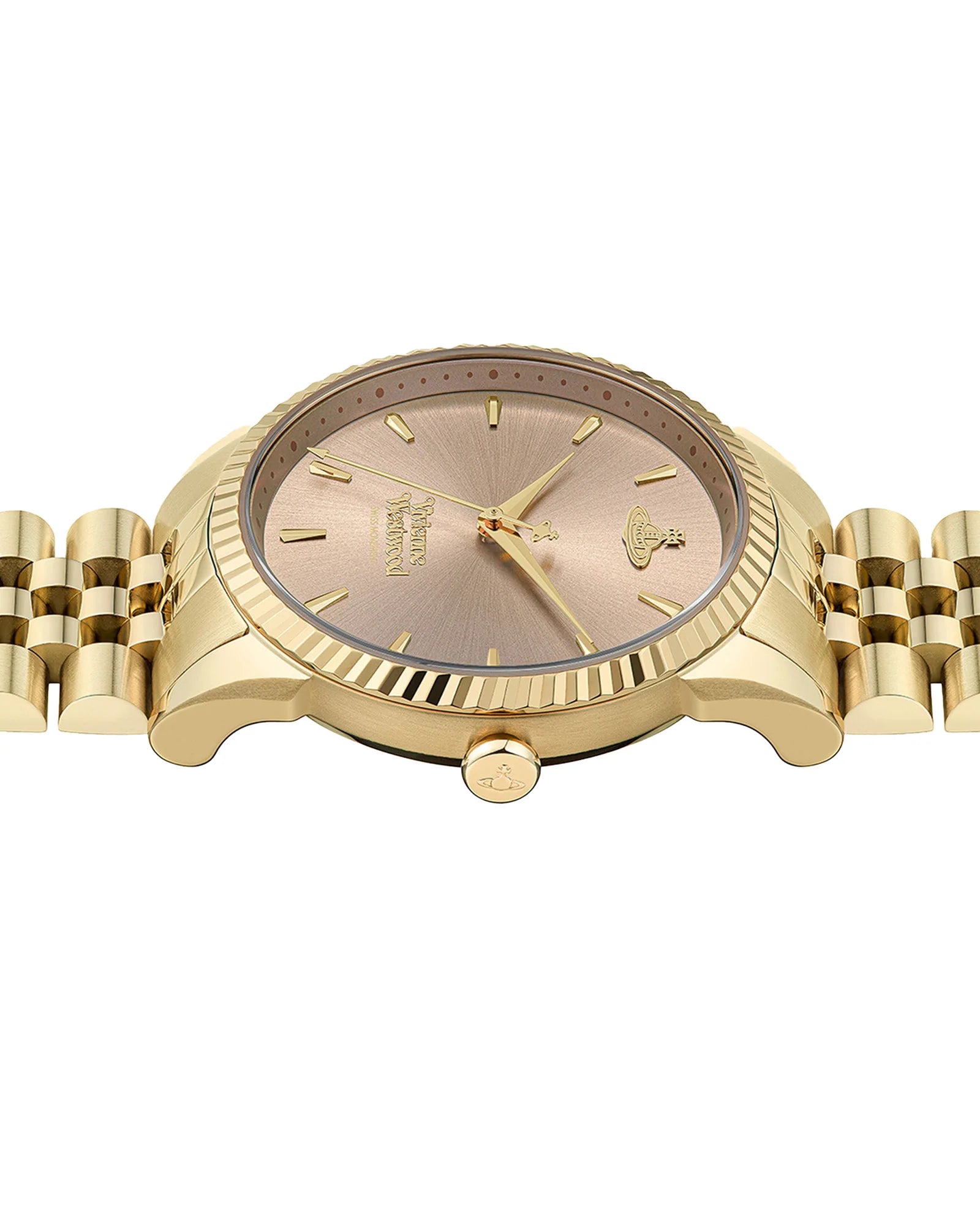 Vivienne Westwood Seymour Rose gold Dial Stainless Steel Women's Watch VV240PKGD