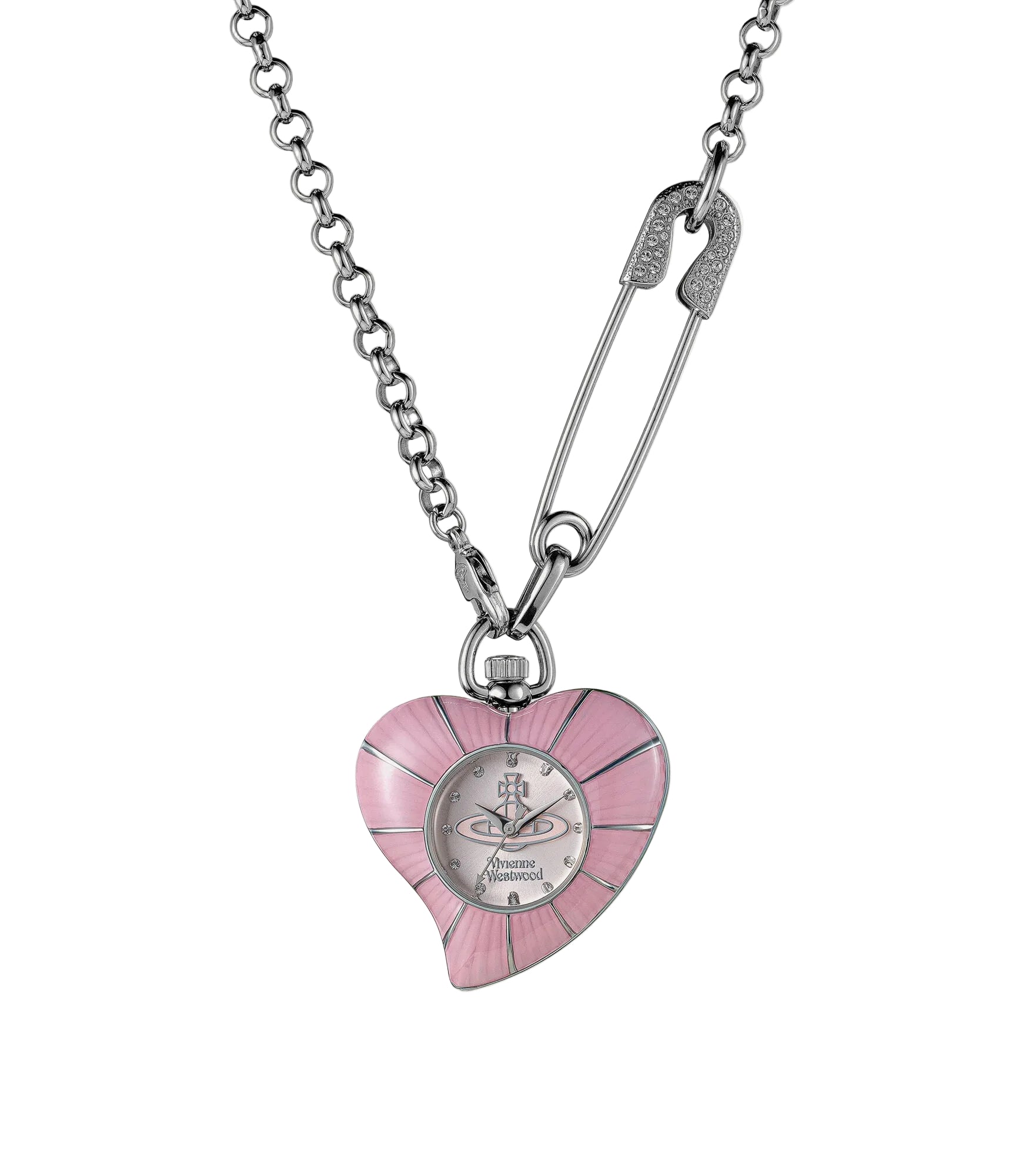 Vivienne Westwood Heart Pendant VV343PKSL | Watch Direct