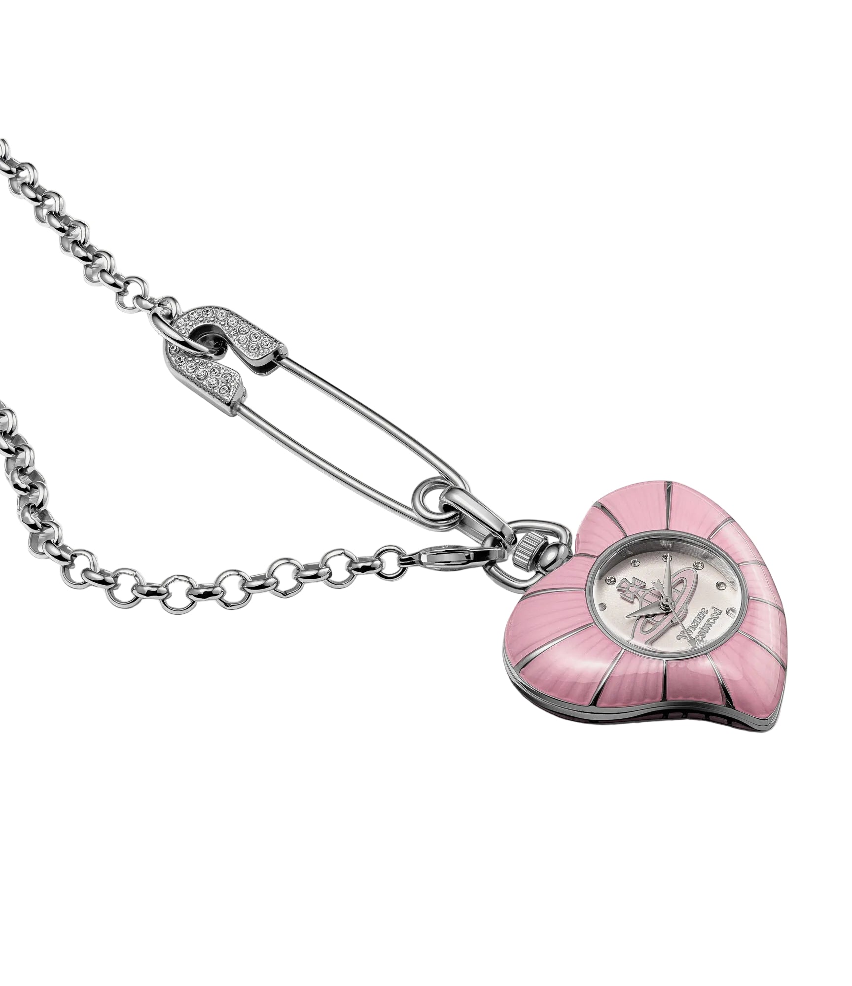 Vivienne Westwood Heart Pendant VV343PKSL | Watch Direct