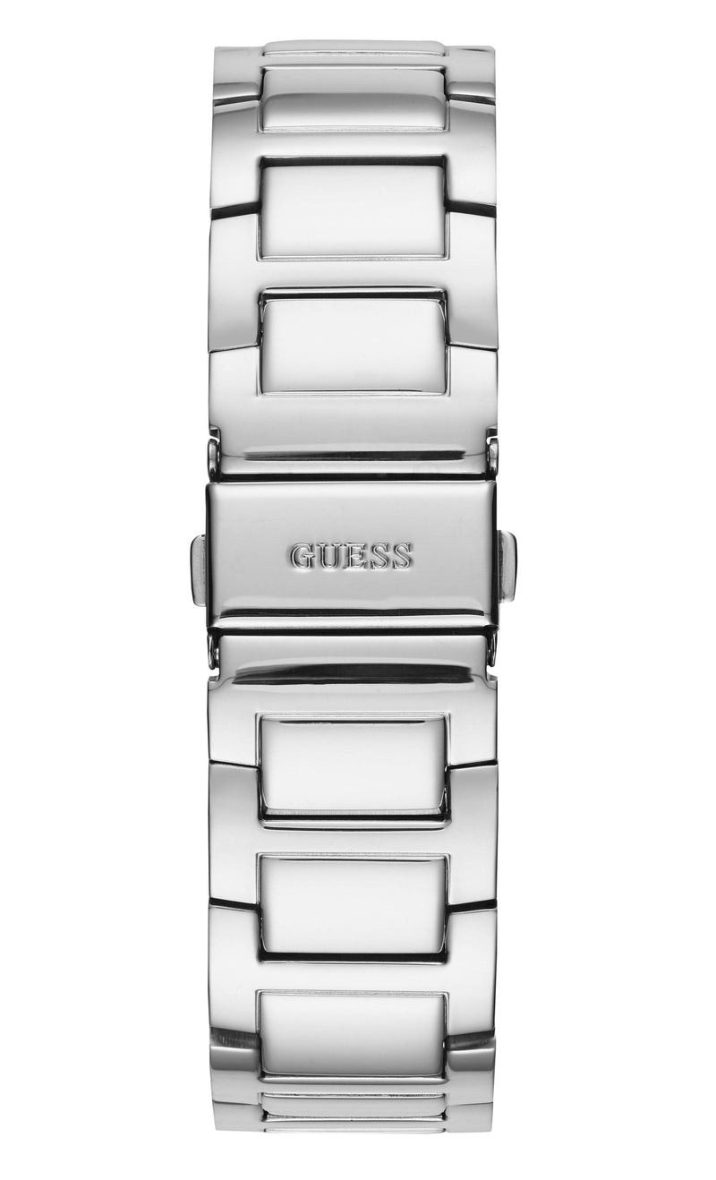 Guess Frontier Silver Dial Stainless Steel Watch W1156L1