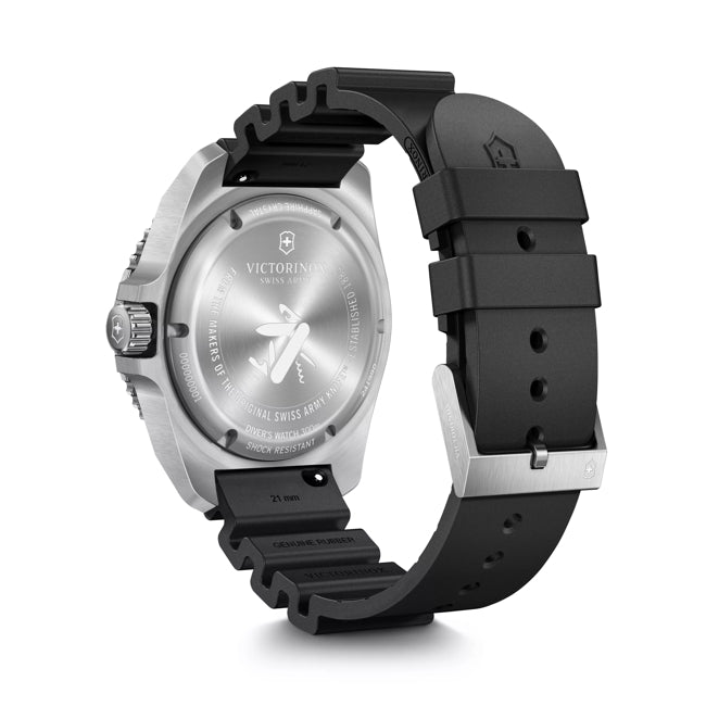 Victorinox Dive Pro 43mm Black Rubber Black Dial Watch 241990